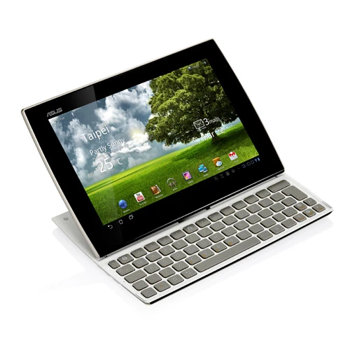Powered via a NVIDIA Tegra 2 dual-core 1GHz CPU platform, the ASUS Eee Pad Slider offers 16 or 32GB of SSD storage, expandable via Micro SD memory card readers