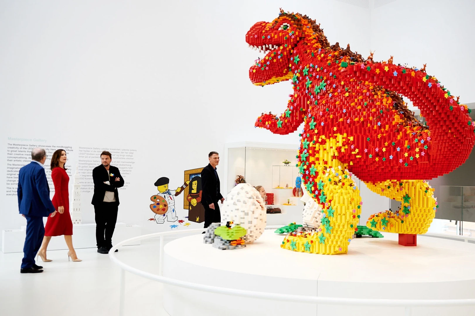 Naturally, the Lego House is packed with both fan and Lego made creations