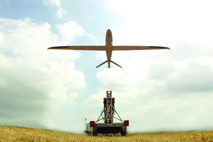 Elbit says the Skylark 3 is aimed at military working in "beyond the next hill" missions