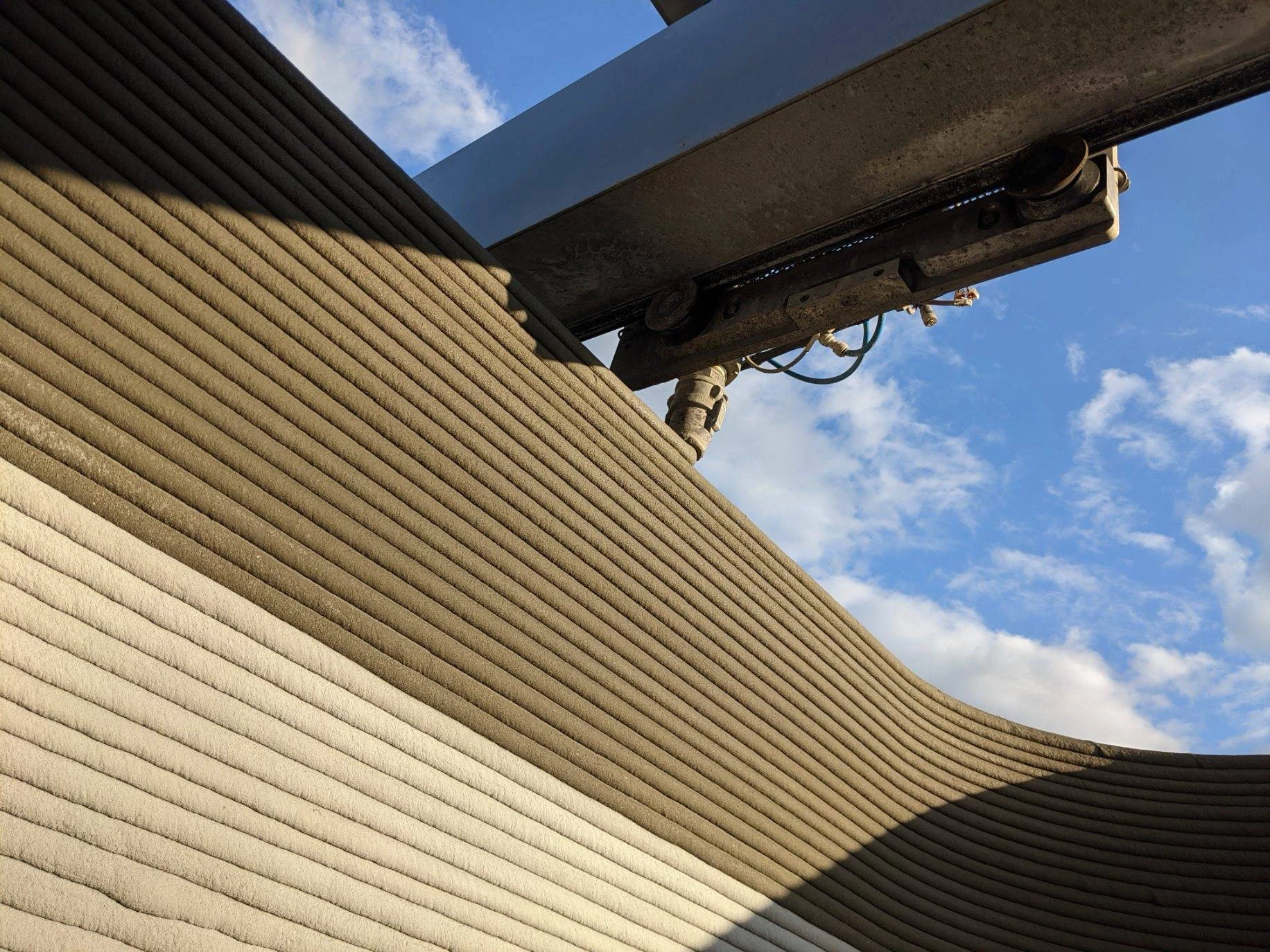 The 3D-printed homes are being created by Icon's Vulcan 3D printer, which has been used on a number of 3D architecture projects