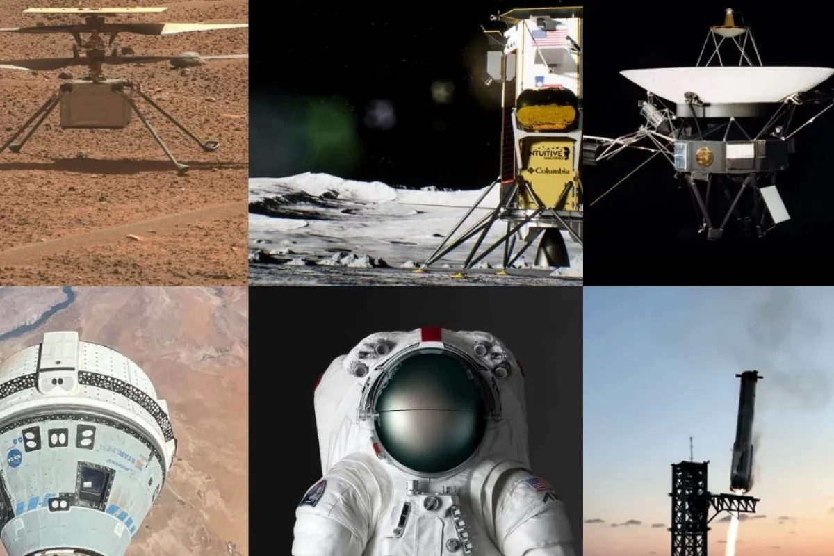 2024 was a mixed bag of space firsts and oddities