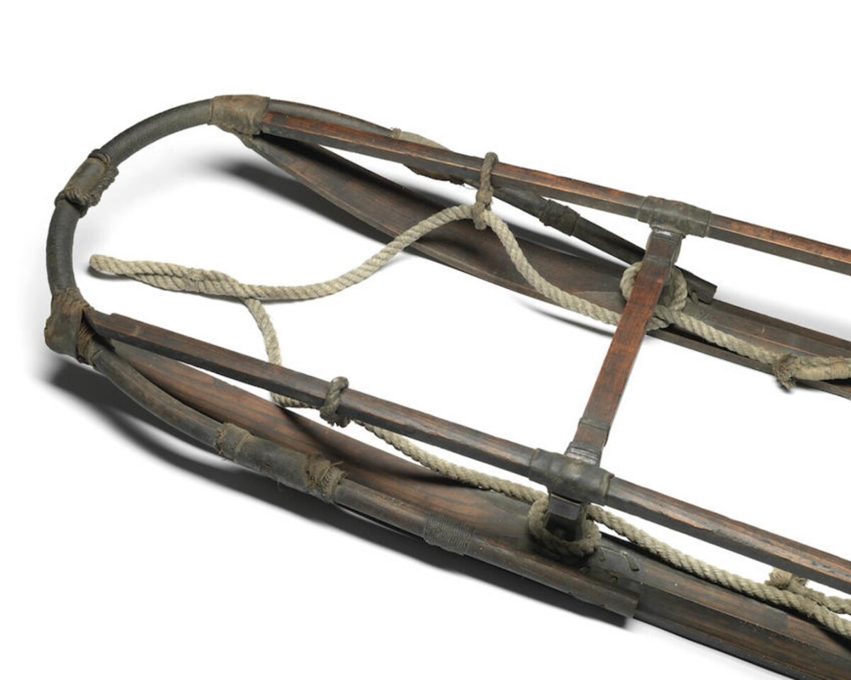 Historic sledge from first Shackleton polar expedition is up for sale