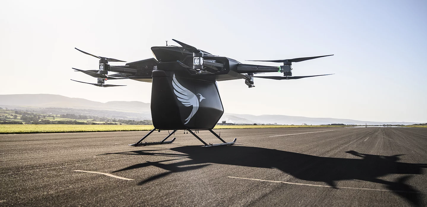 The Seraph is capable of 80 km/h flight