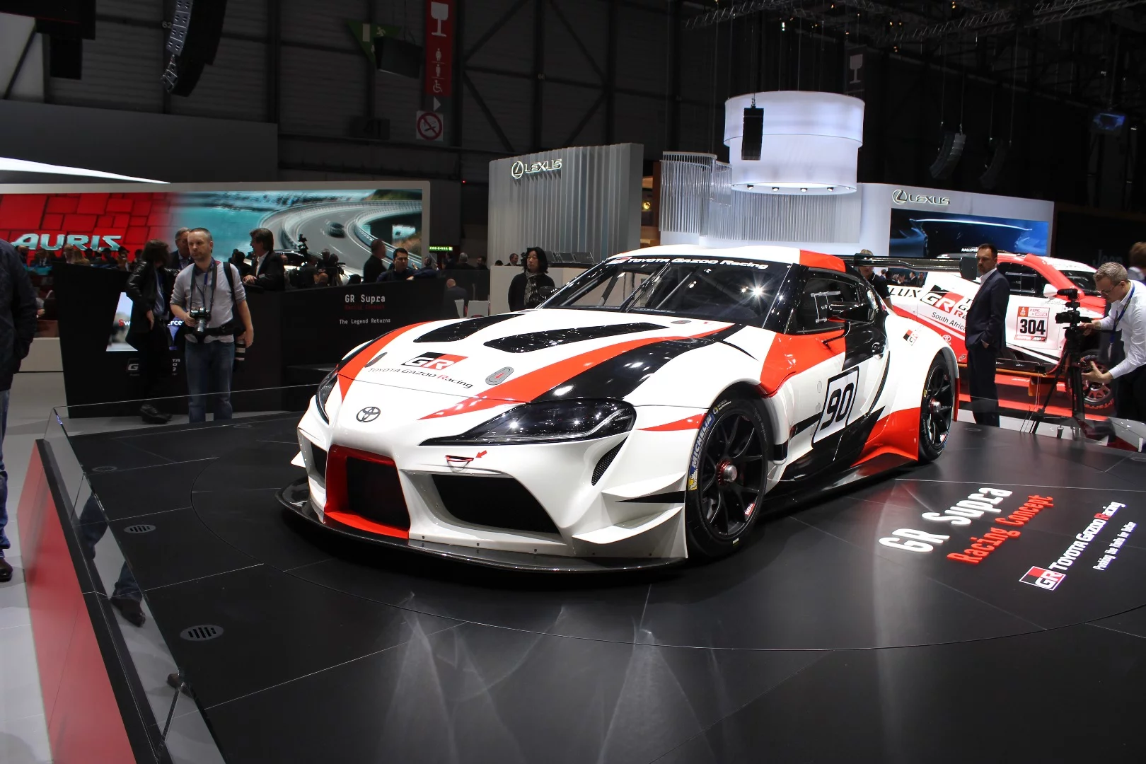Toyota GR Supra at the 2018 Geneva Motor Show