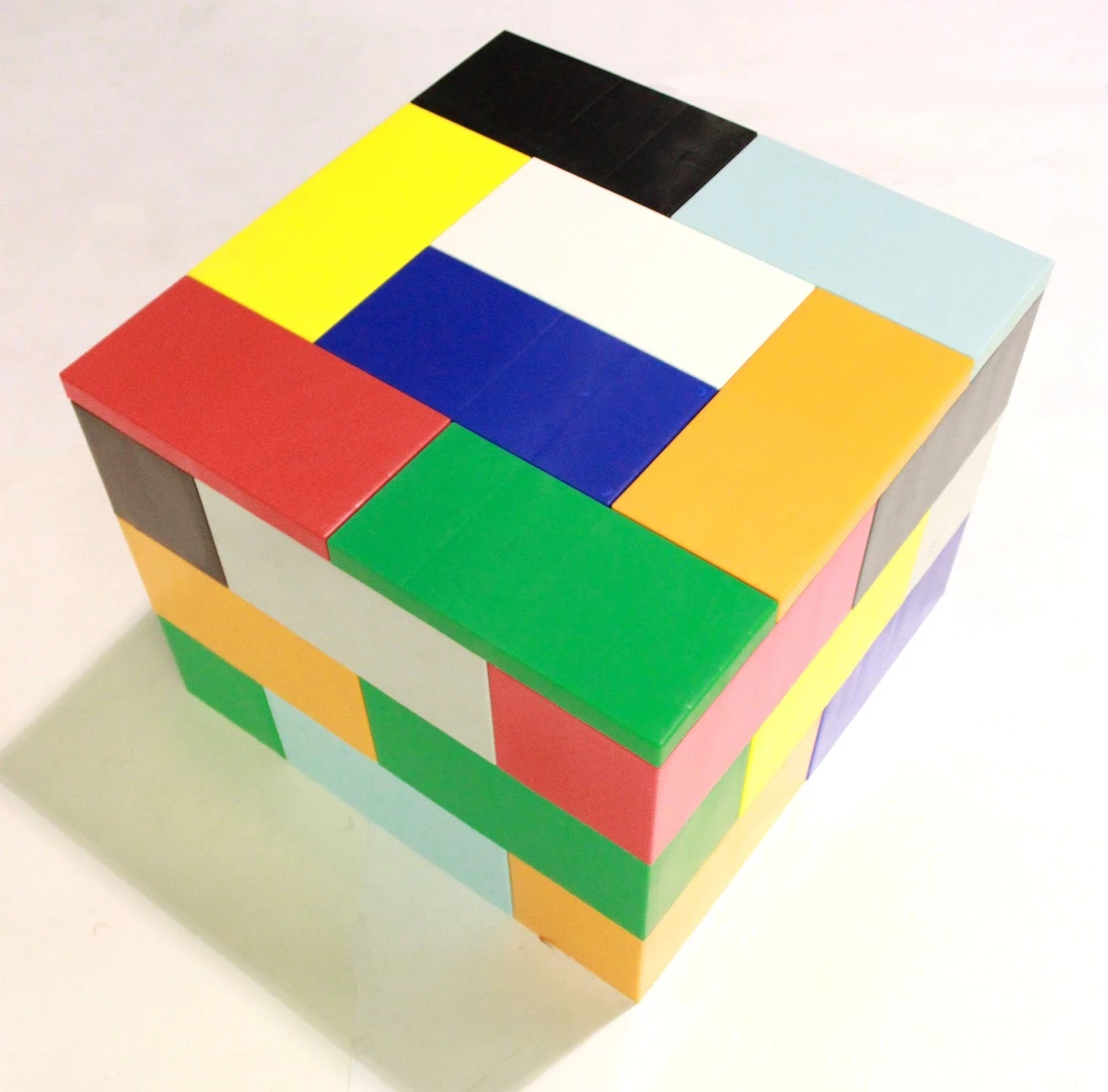 The company currently offers four different-sized plastic blocks