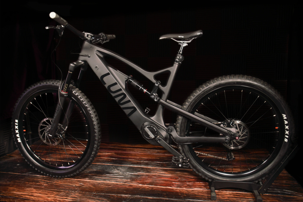 Tentatively called the X-1, the new Luna enduro beast looks like a monster