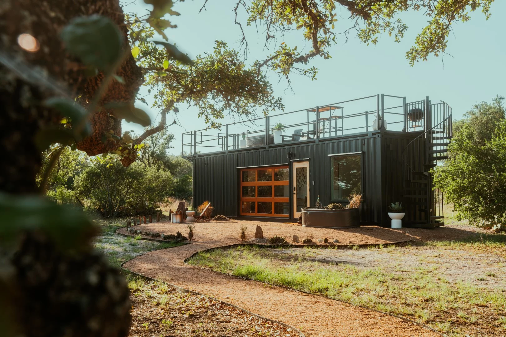 The Porter is positioned as a luxury shipping container-based home and is priced accordingly, starting at US$149,250