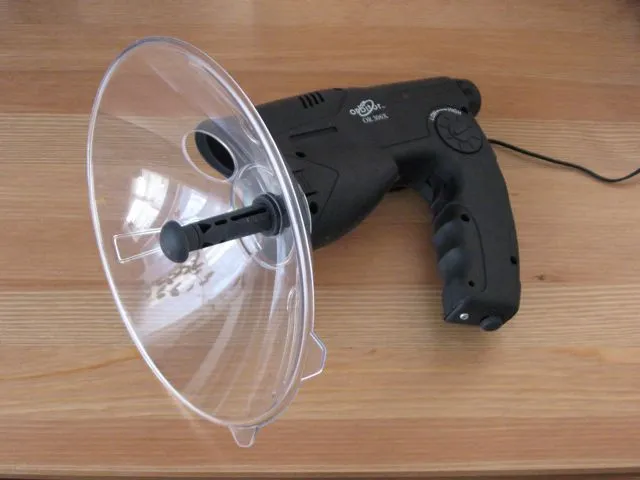 A parabolic microphone used by Paranormal Explorers