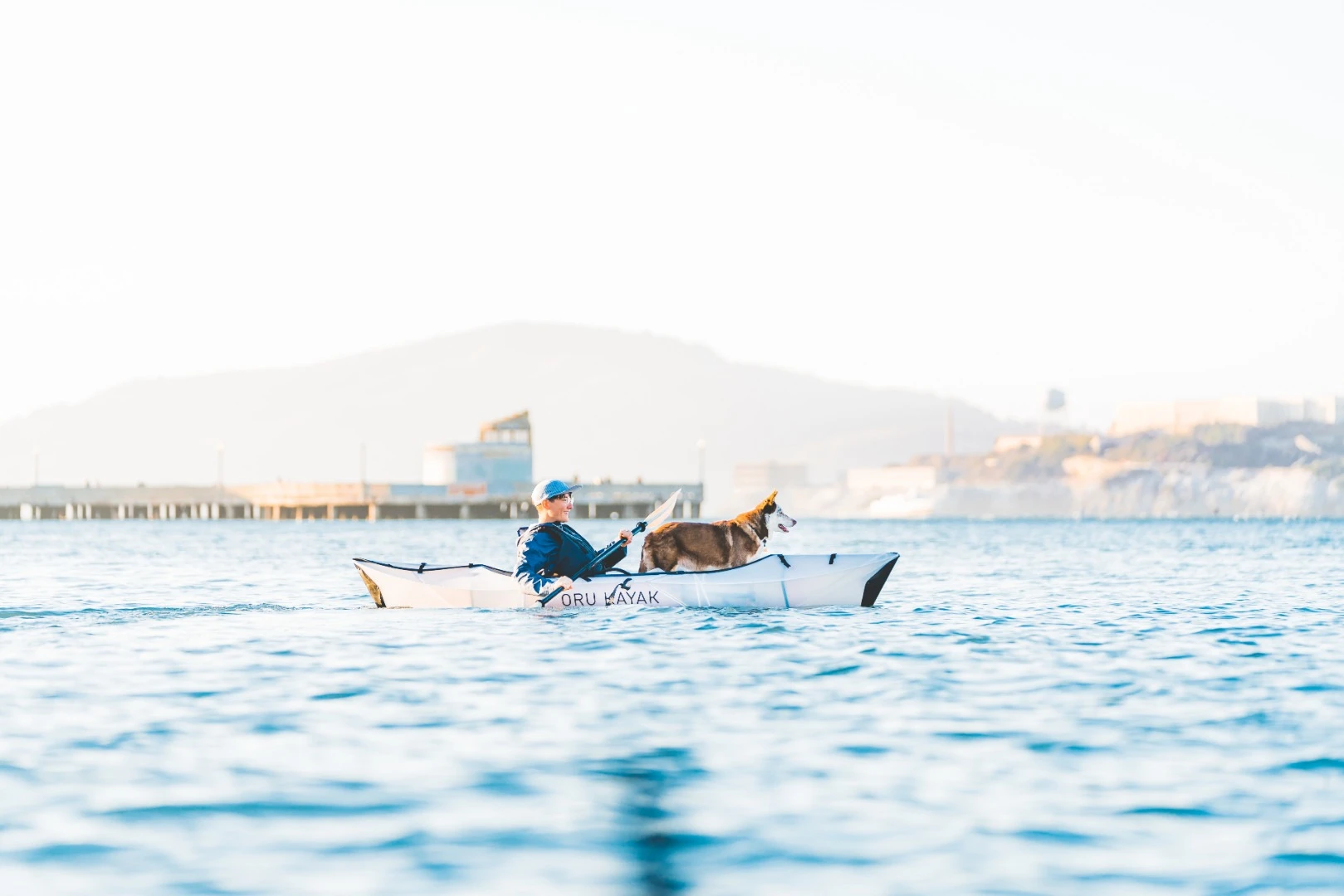 The Inlet quickly folds out into a 10-foot kayak that can carry up to 275 lb