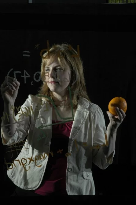 Karen Braun, Xerox color research scientist, helped develop a natural language that allows users to simply describe the color they want. (Photo: Kevin Rivoli)