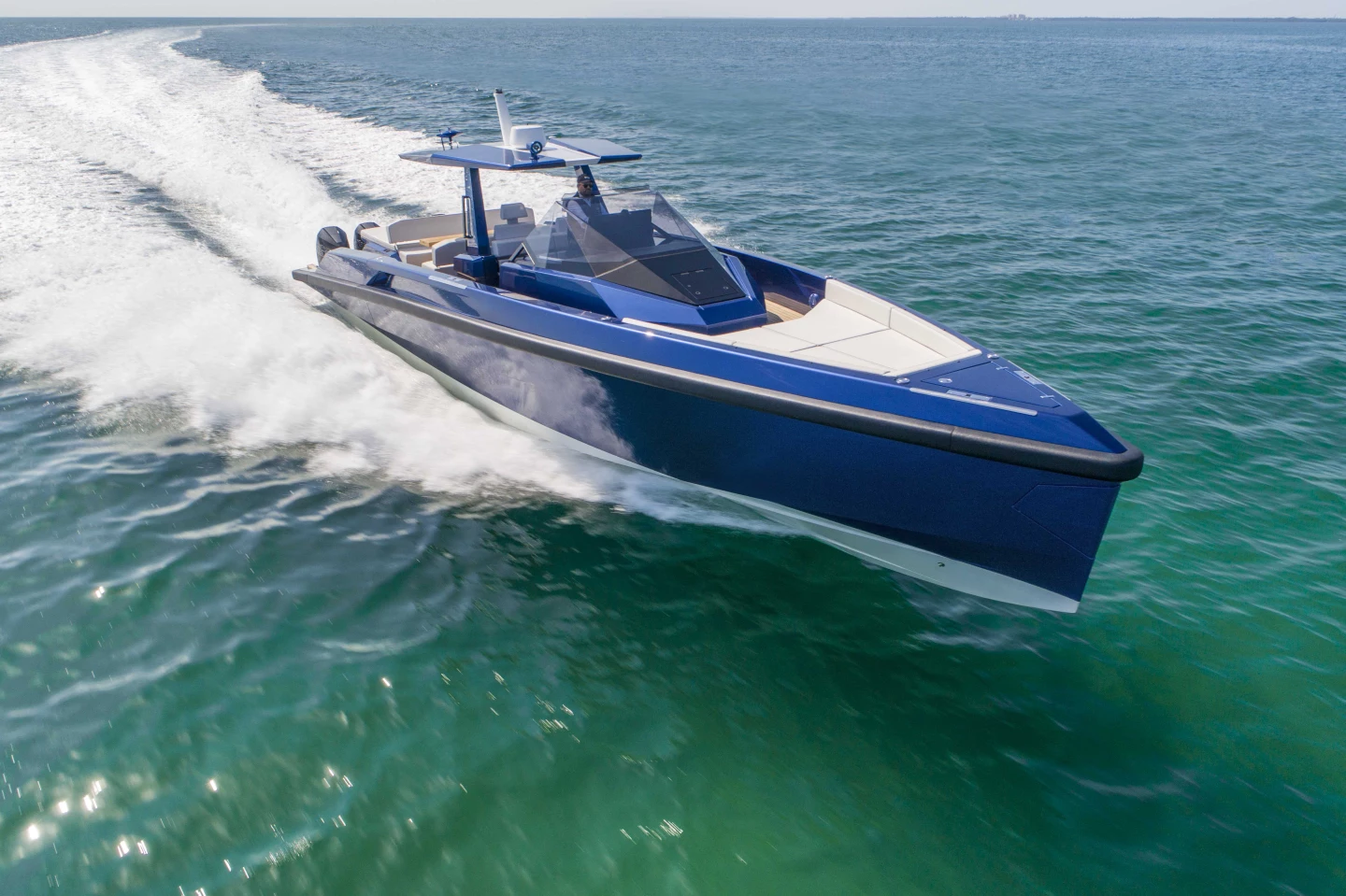 The 48 Wallytender X journeys for up to 350 nautical miles