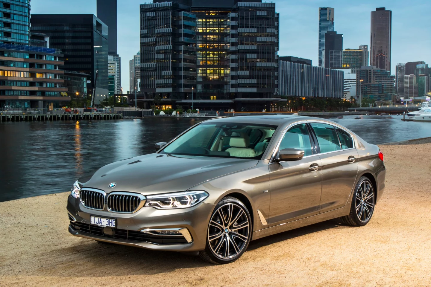 BMW 530d finished in Atlas Cedar metallic