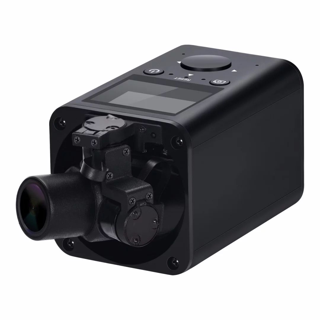The GimbalCam has a wide-angle 170-degree lens