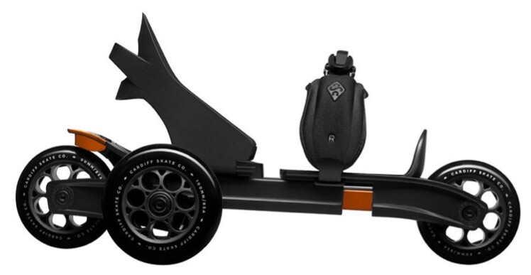 A side view of the Cardiff Skate