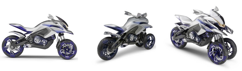 After releasing the three-wheeled Tricity globally early in 2014, further developments of the three-wheeled concept were shown late last year in the form of the 01GEN, a large crossover motorcycle with a twin front wheels layout.