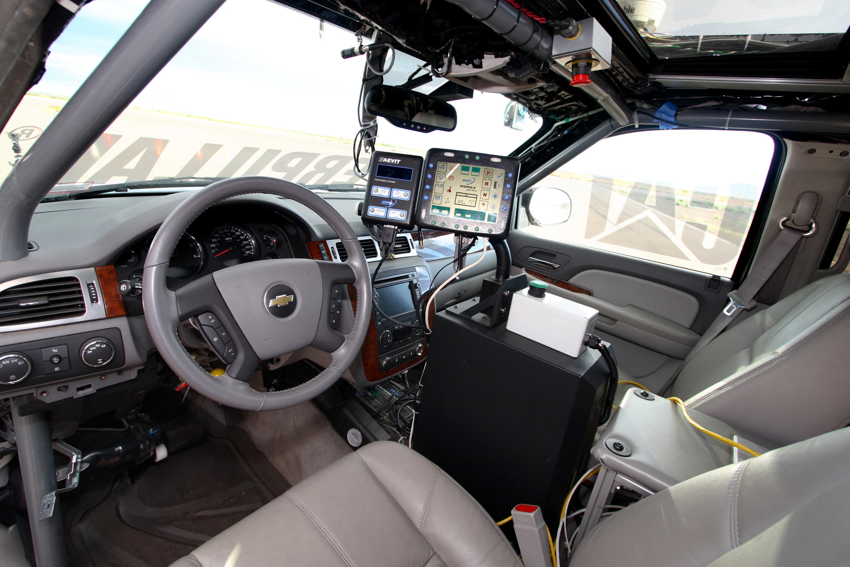 The "Boss" Chevy Tahoe was equipped with a heavy-duty array of autonomous hardware