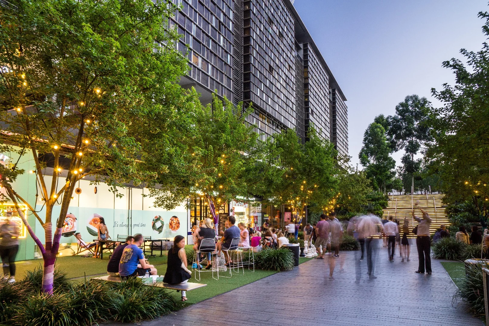 Central Park, Sydney won the Urban Habitat Award - District Master Plan Scale award. The project is developed by Frasers Property