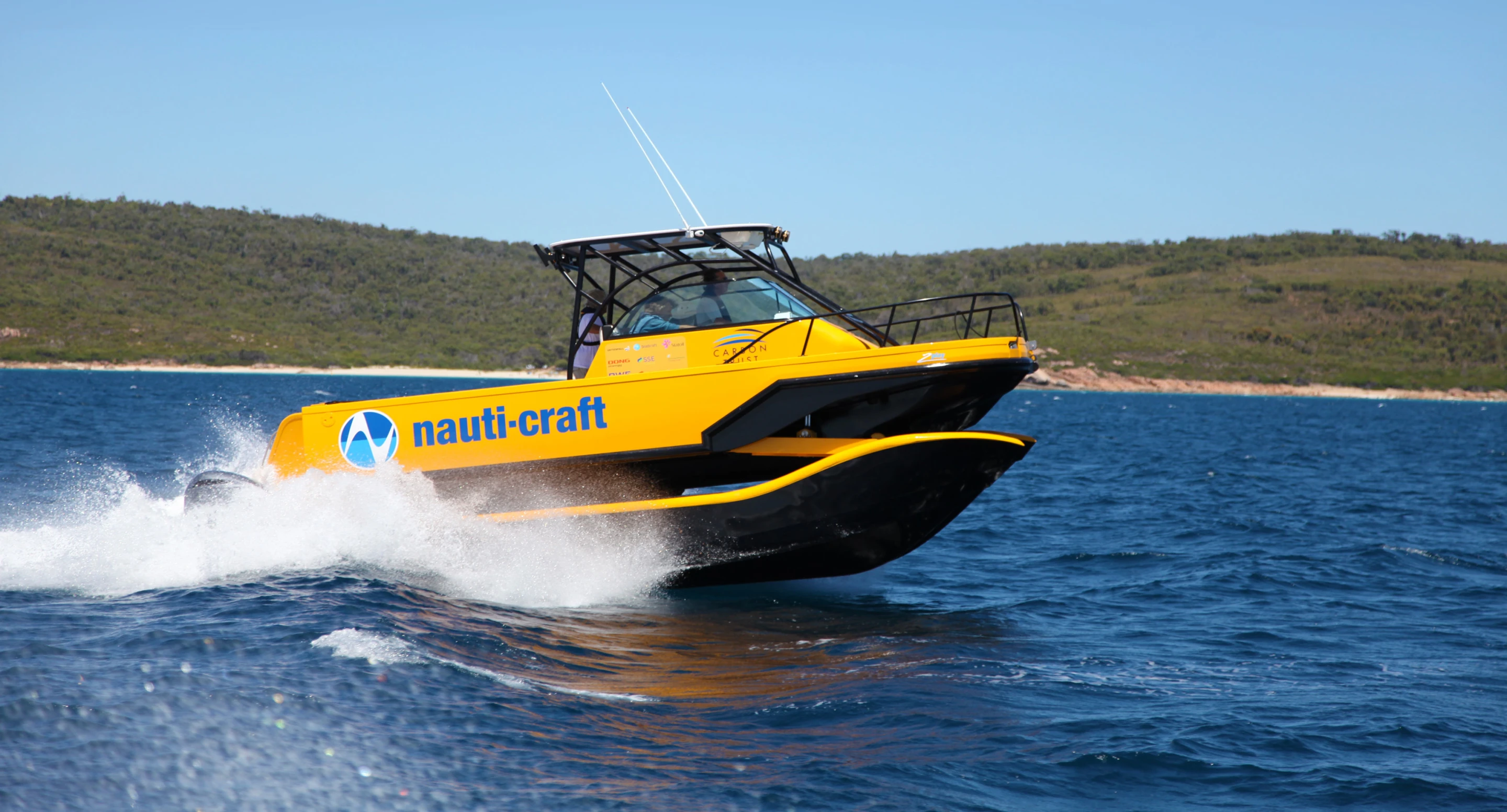 The company is additionally promoting the fact that not only should its system boost passenger comfort and safety, but that boats using the technology should be able to go faster while using less fuel