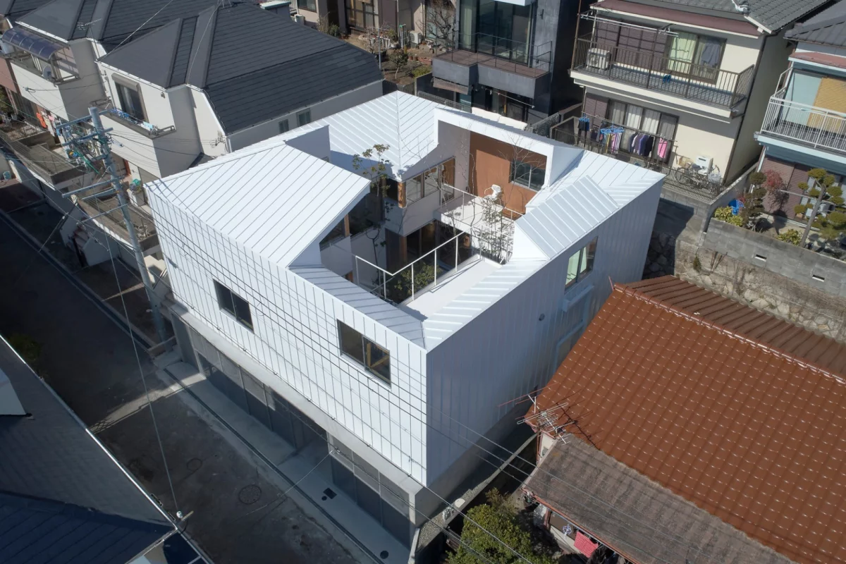 Tomohiro Hata Architect and Associates have made a hidden garden the central focus of the Loop House