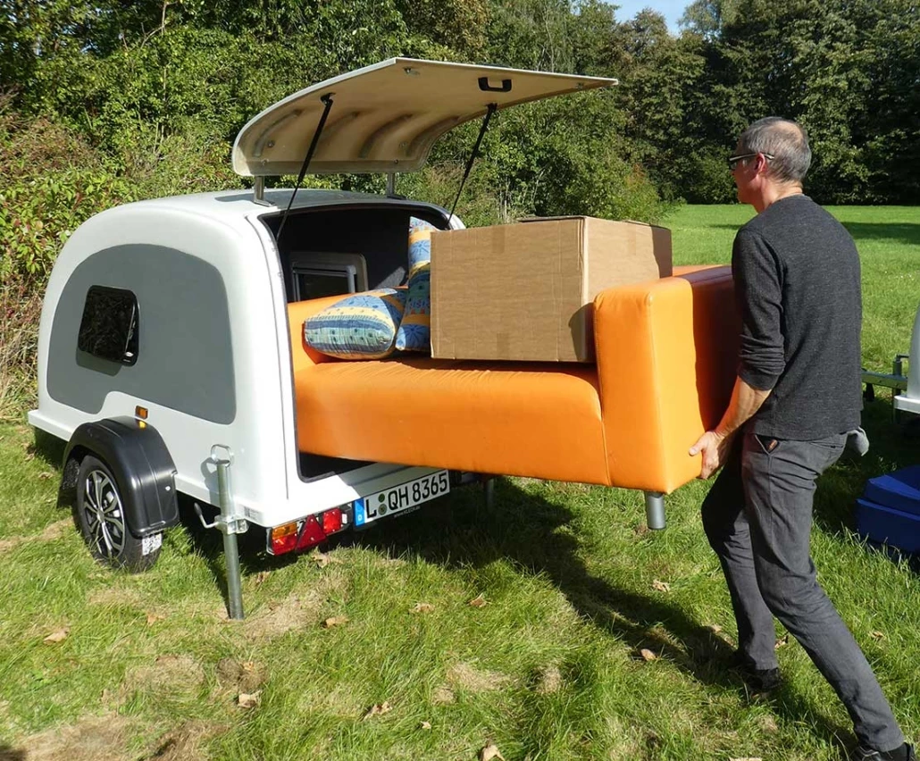 Good luck doing that with the new Festival teardrop trailer
