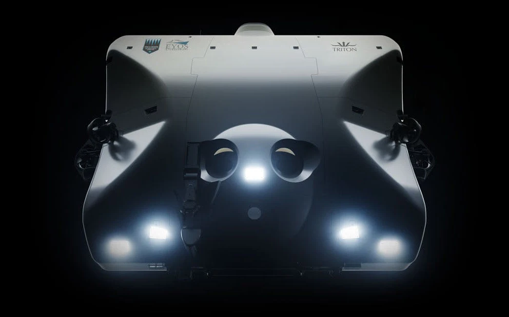 The Triton 36000/2 is built to make repeated dives to the deepest ocean sites on Earth