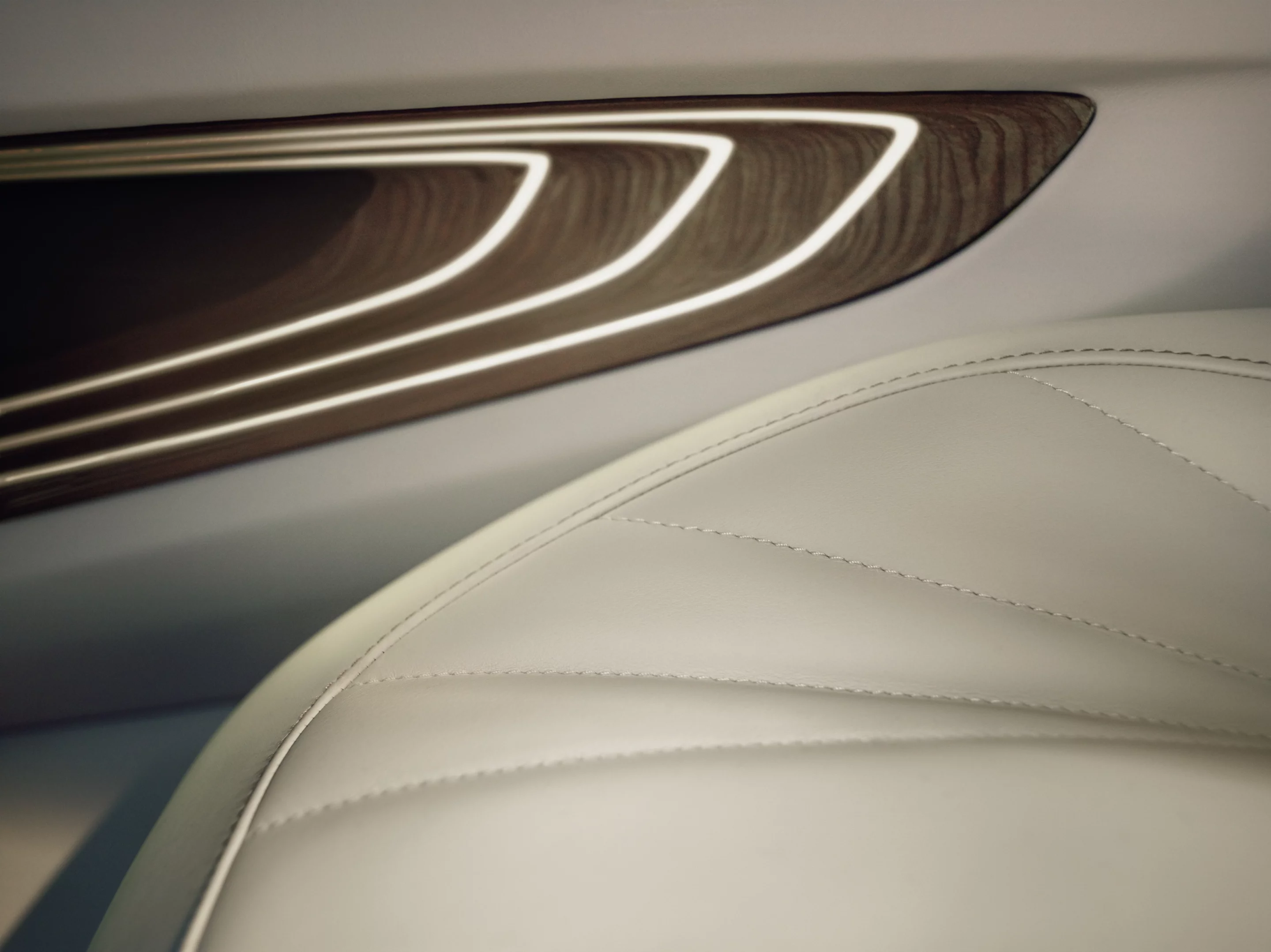 The LED lights contribute to the warm ambiance