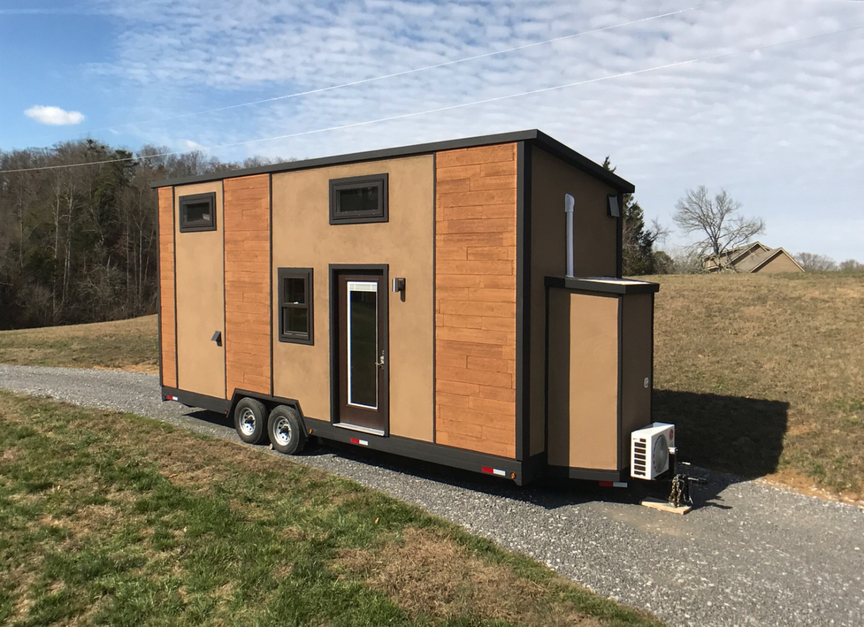 Lightweight tiny house built to withstand high winds