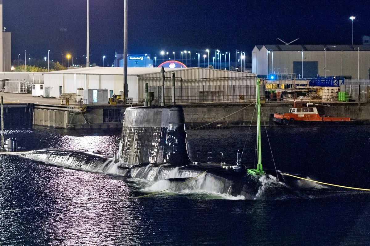 Artful is the third of the Astute class nuclear attack submarines (Image: BAe Systems)