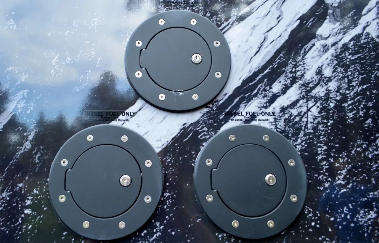 The EarthRoamer has 90 gallons worth of diesel fuel capacity