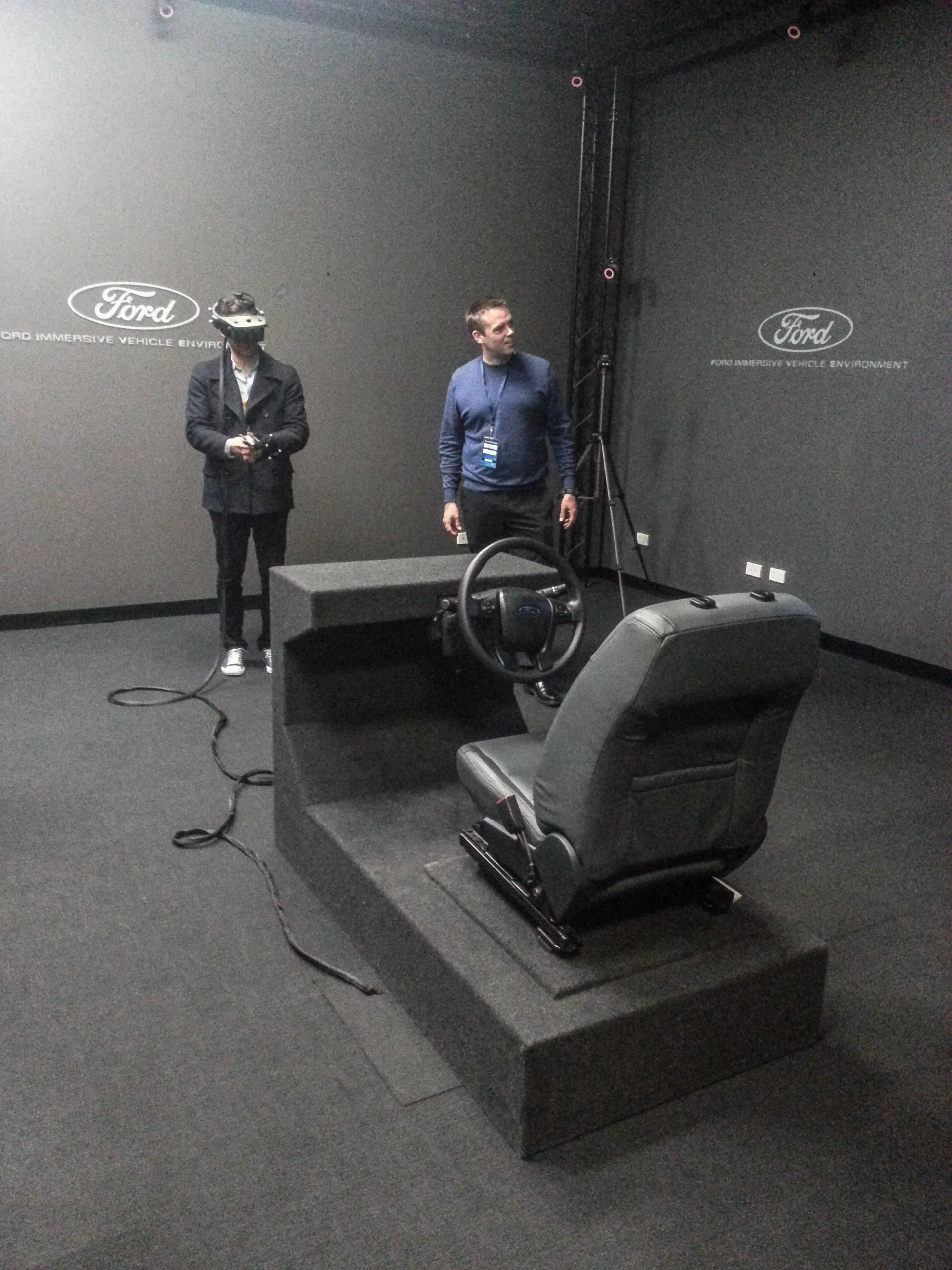 Ford Example Vr Ford demonstrates VR prototyping in Immersive Vehicle Environment