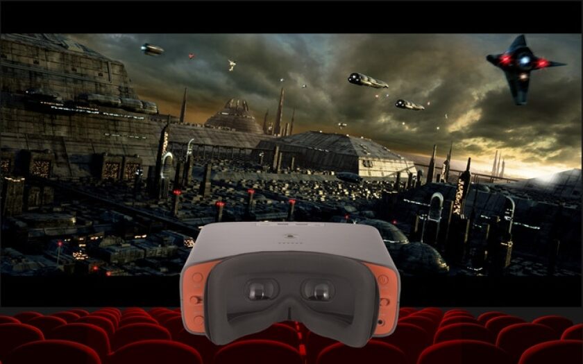 Cinera is designed to replicate the sensation of watching a movie on the big screen