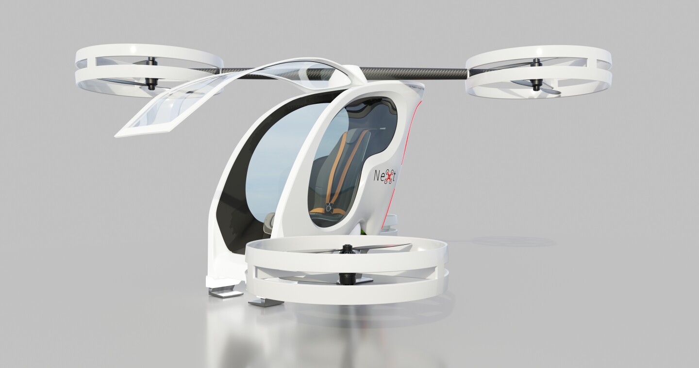 Cute pop-up cabin door gives the pilot a great view