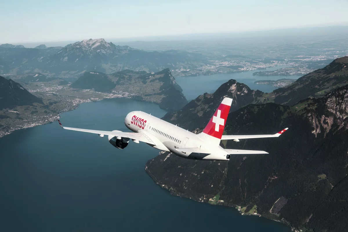 International airline Swiss will be covering all 12 of its Boeing 777s with a shark-skin-inspired film that can reduce drag and fuel consumption by more than 1 percent