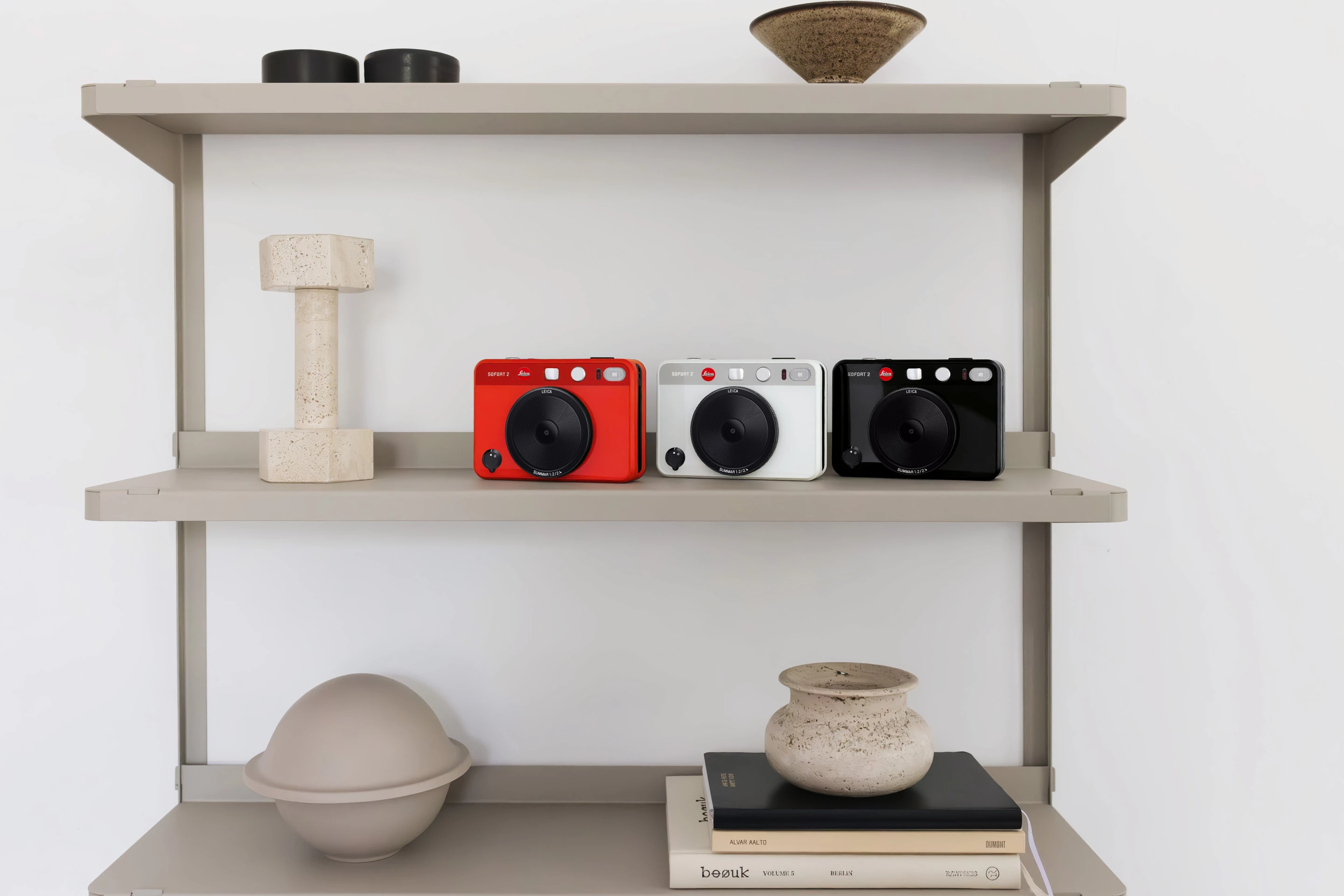 The Leica Sofort 2 hybrid instant camera goes on sale from November 9 in black, white or red