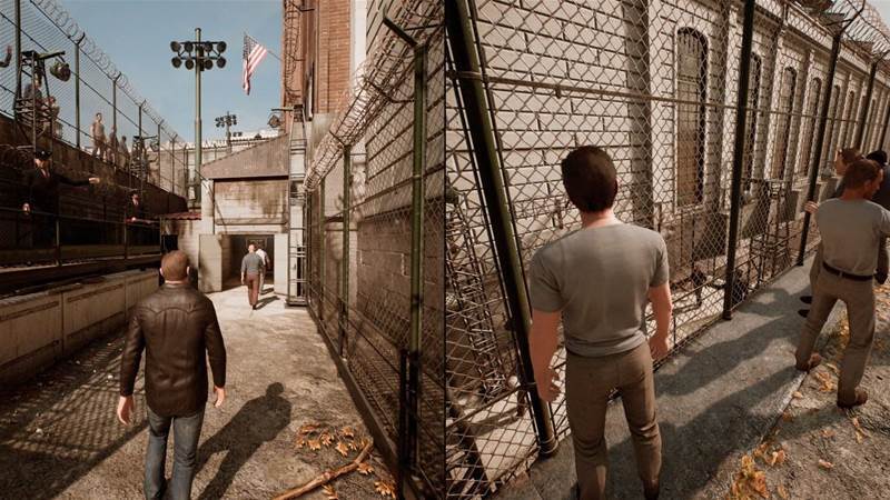 A Way Out is a co-op game where two player must work together to stage a prison break