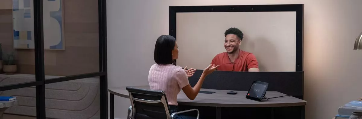 Both you and your meeting partner will need Beam hardware for the 3D meeting experience