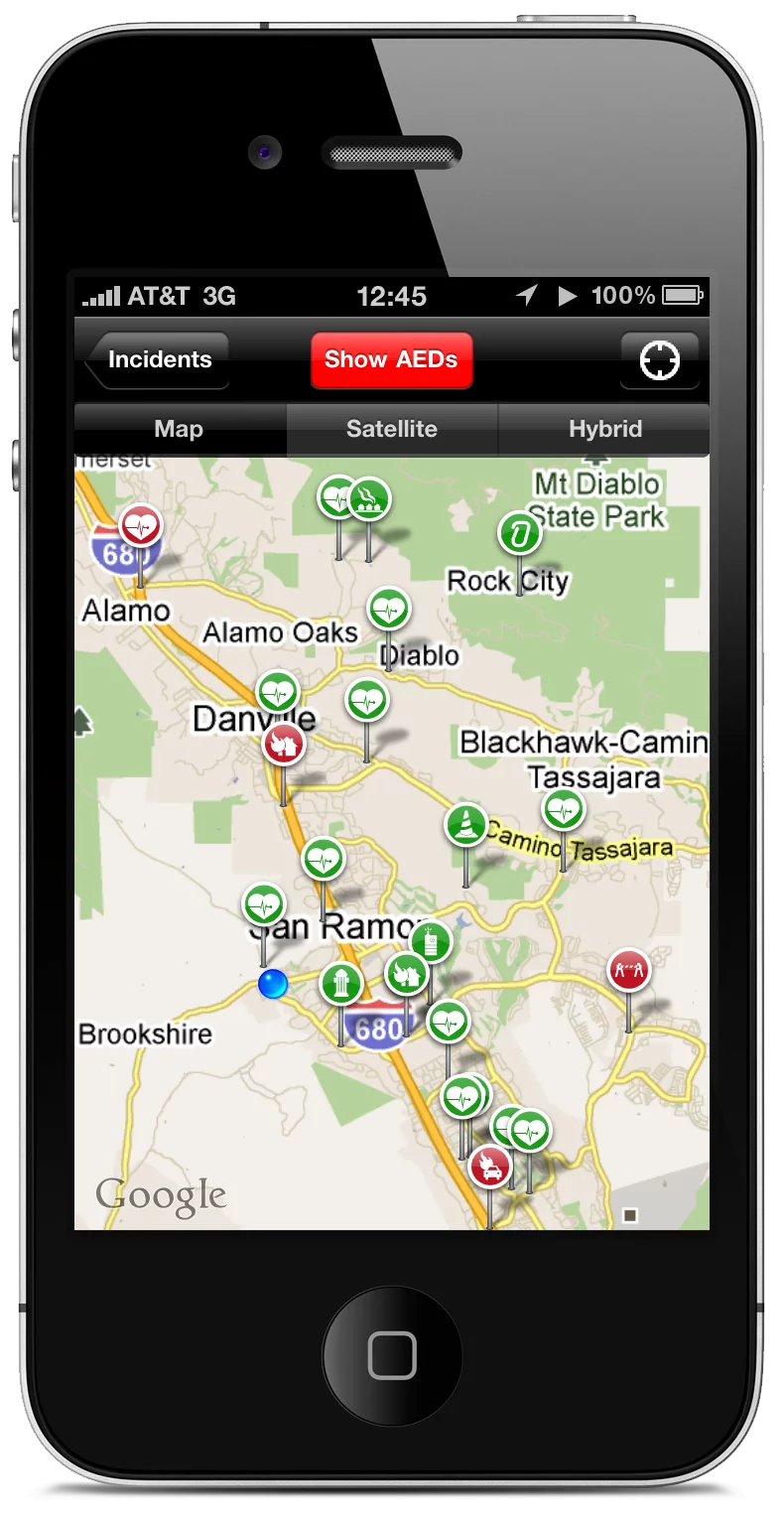 Users can use the app as "a virtual window into San Ramon Valley's 9-1-1 dispatch center"