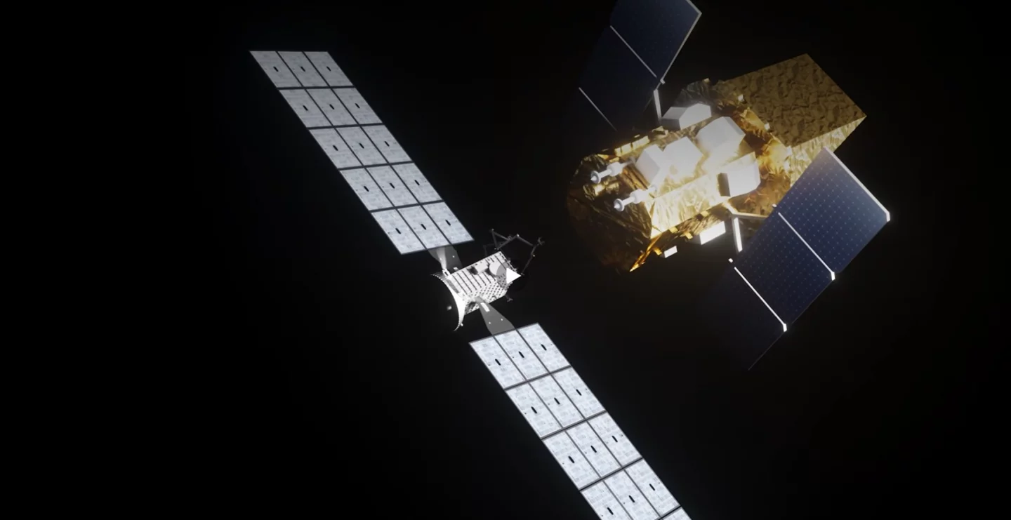 Rendering of the LINK docking with Swift