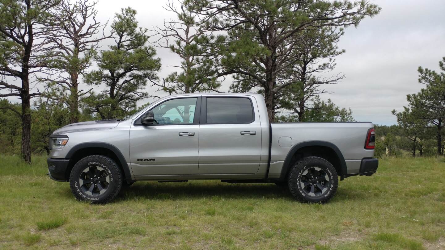 All of the newness to the 2019 Ram 1500 is included in the Rebel plus some added elements for the interior and exterior to emphasize its off-pavement underpinnings