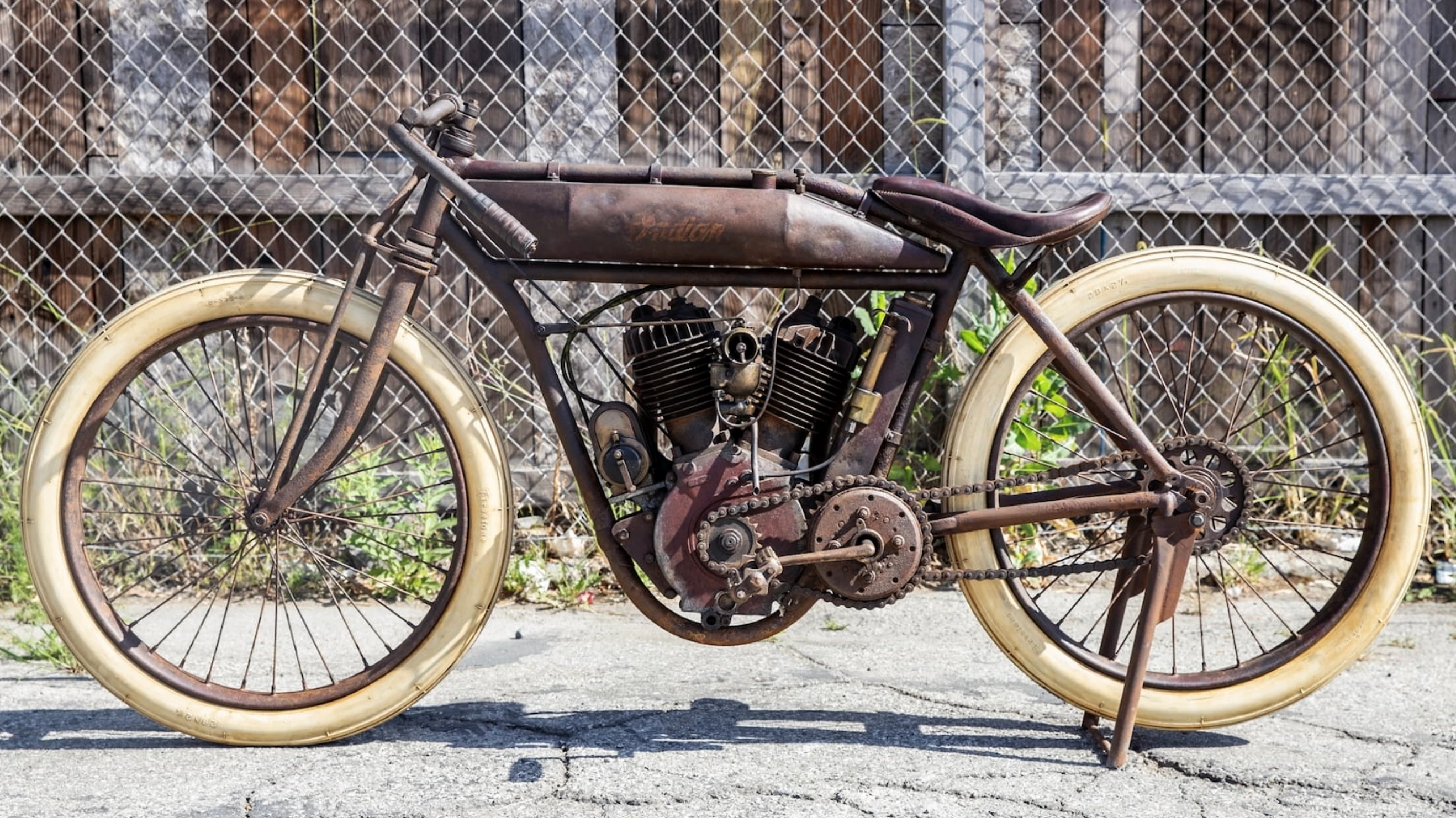 $49,500 | 1918 Indian Board Track Racer | Mecum | Estimated price: $170,000 to $190,000 | Official Auction Page
