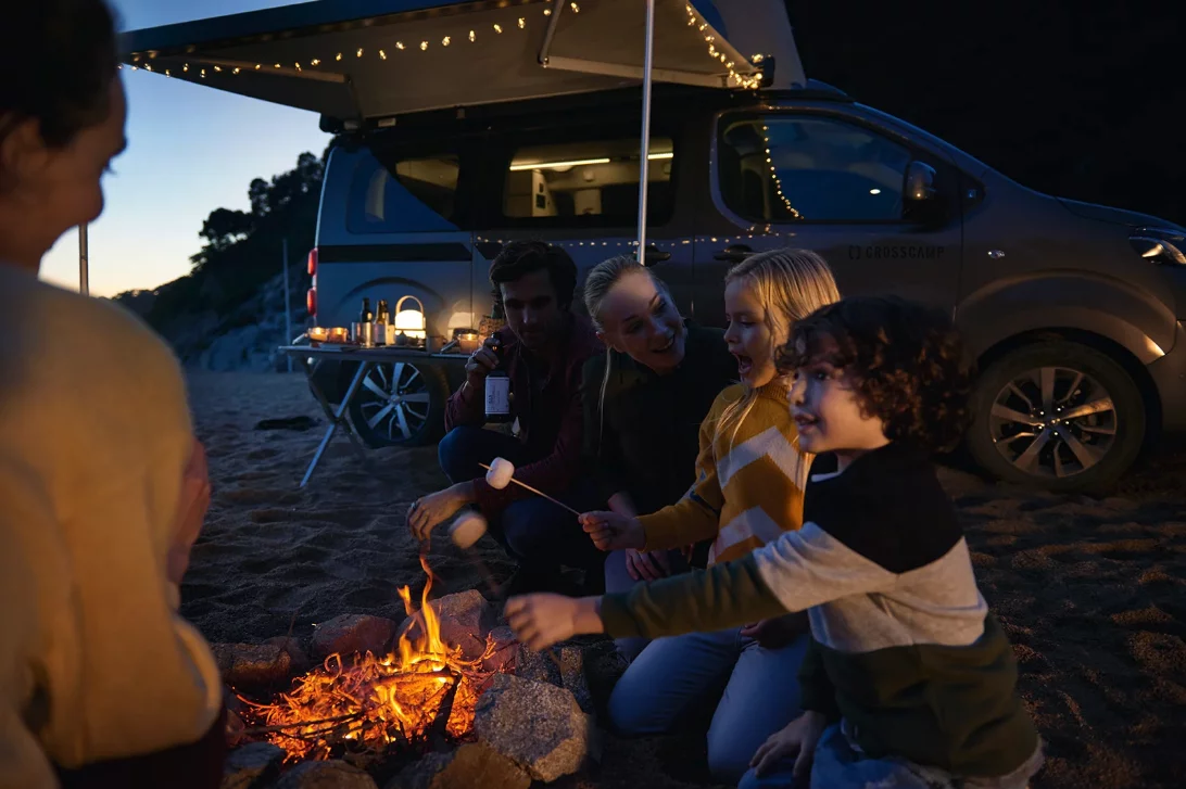 The Crosscamp is an excellent family camper van, for a couple or a family of three or four