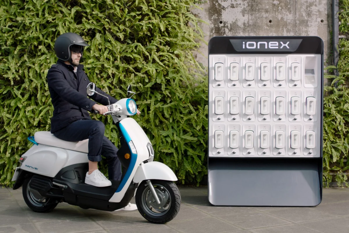With the 2018 Ionex, KYMCO wants to establish an open plan energy platform