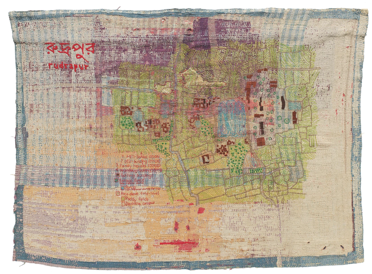 Anna Heringer won the Hand-drawn category for Masterplan Rudrapur, Bangladesh