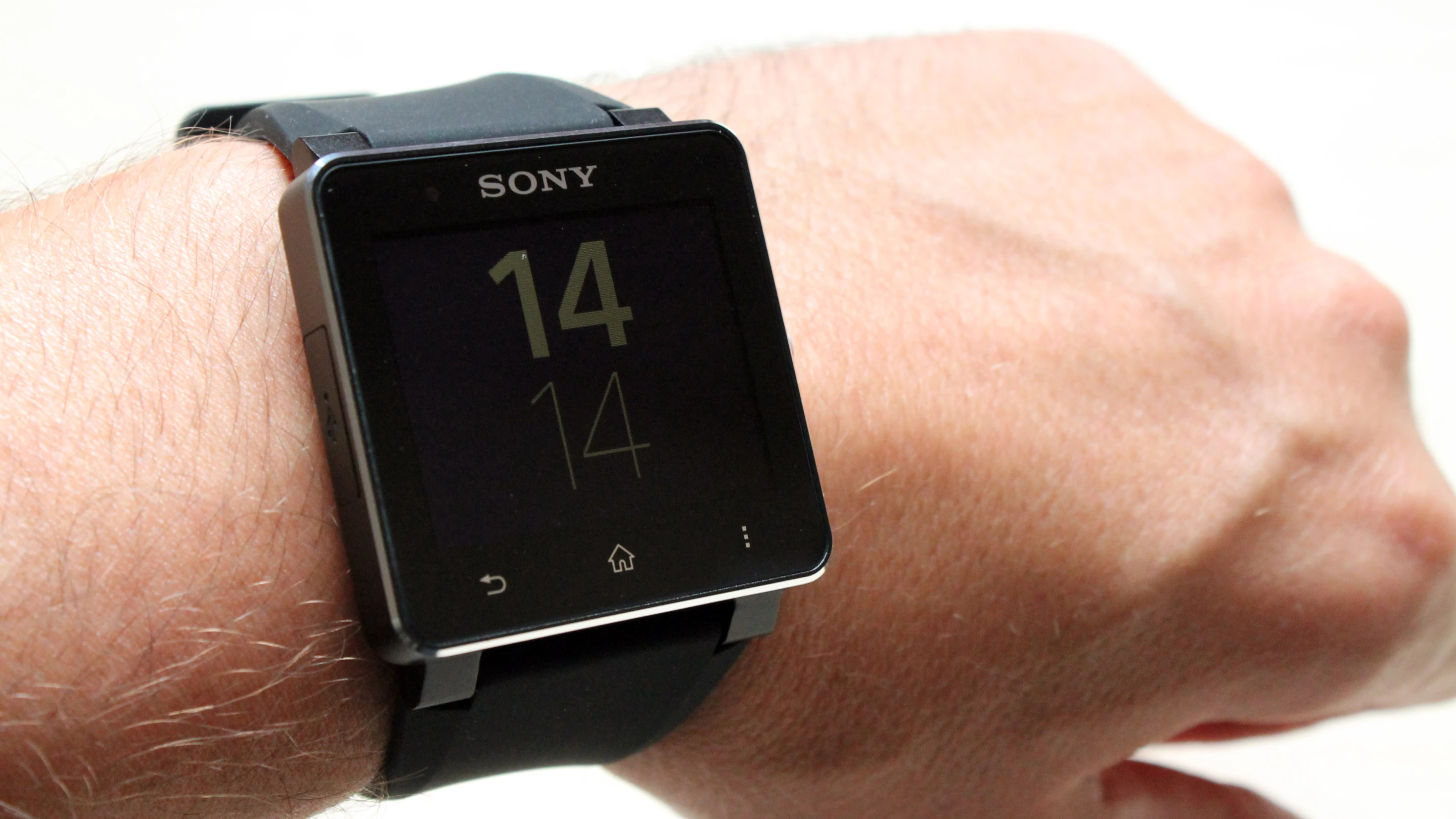 We didn't have a huge problem with the watch itself, but that silicone band made us feel like we were wearing a child's toy watch