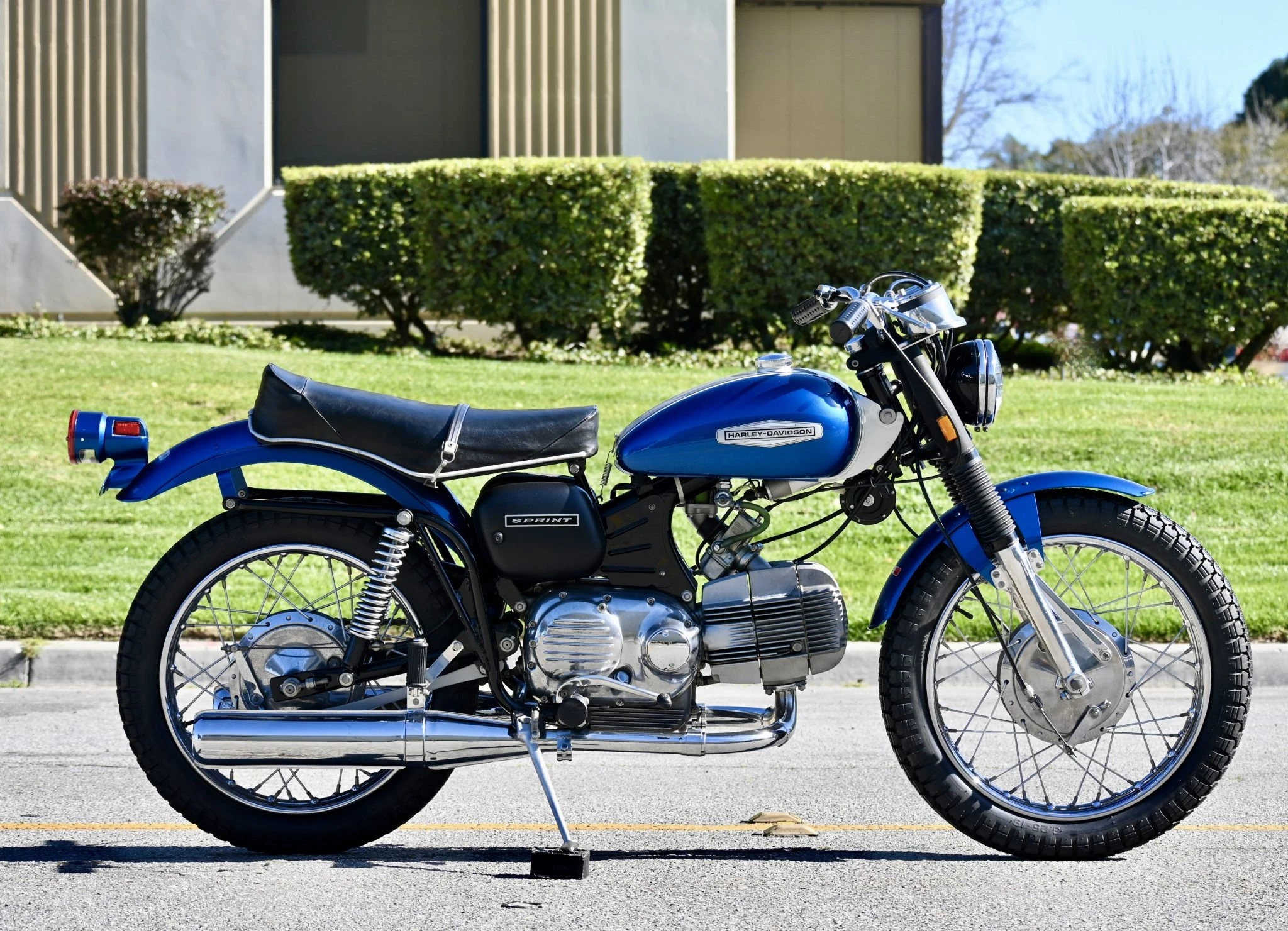 This will not be the first time Harley has offered a motorcycle called the "Sprint" – in 1960, the company rebadged the Aermacchi 250 as the Sprint 250