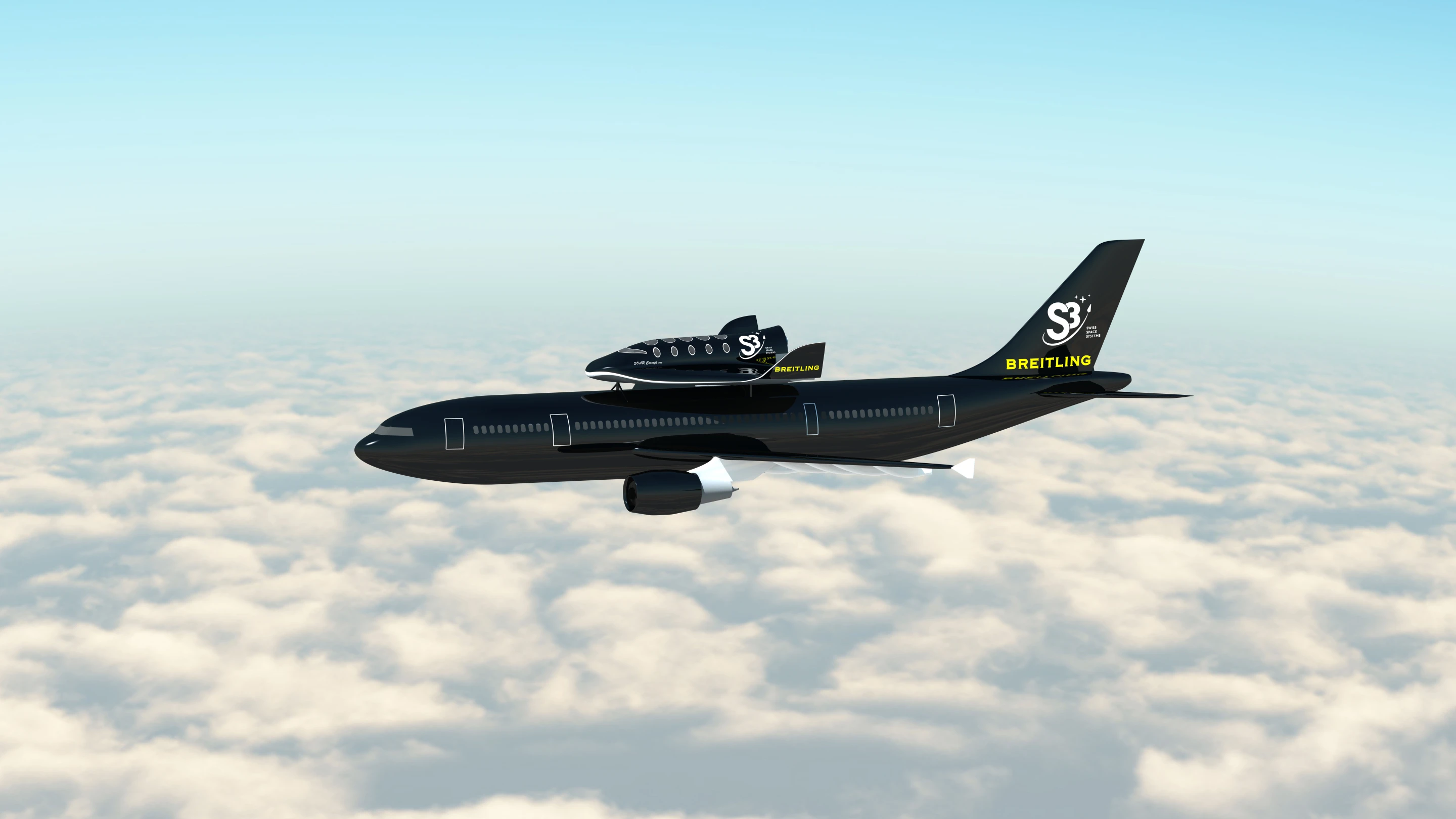 Artist's impression of a SOAR on the back of an A300 (Image: S3)