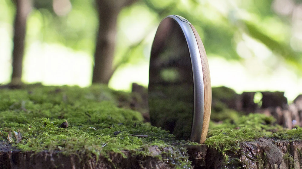 A (sort of) glance at the device's round screen