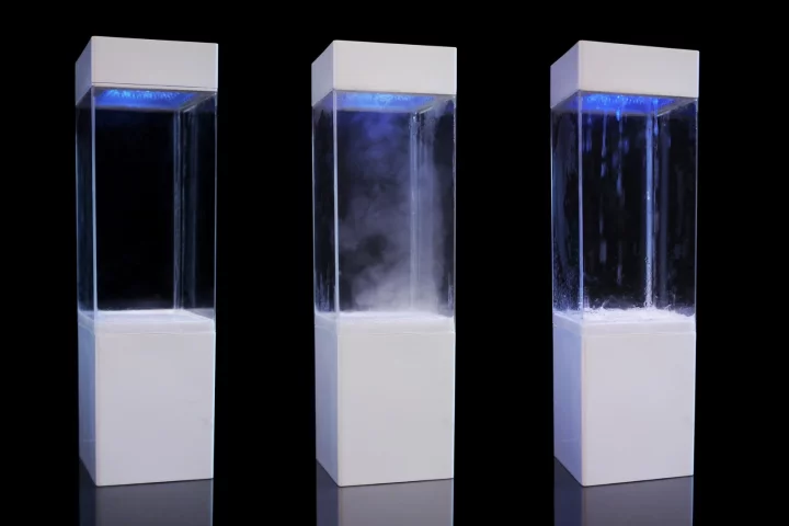 The Tempescope will physically recreate weather conditions to match the forecast