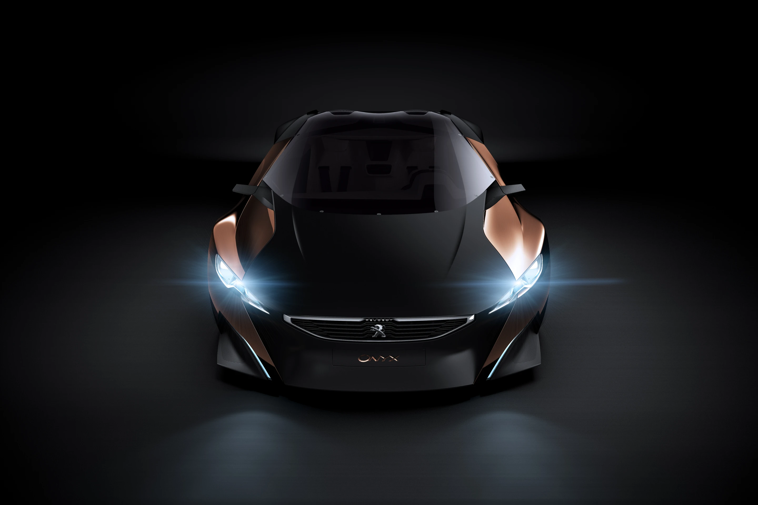 The Onyx combines copper and carbon fiber