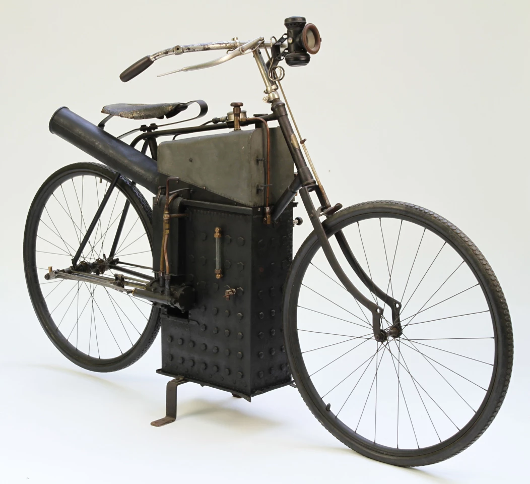 This 1894 Roper Steam Motorcycle was passed in at US$425,000 in January, 2012 at an Auctions America sale in Las Vegas.